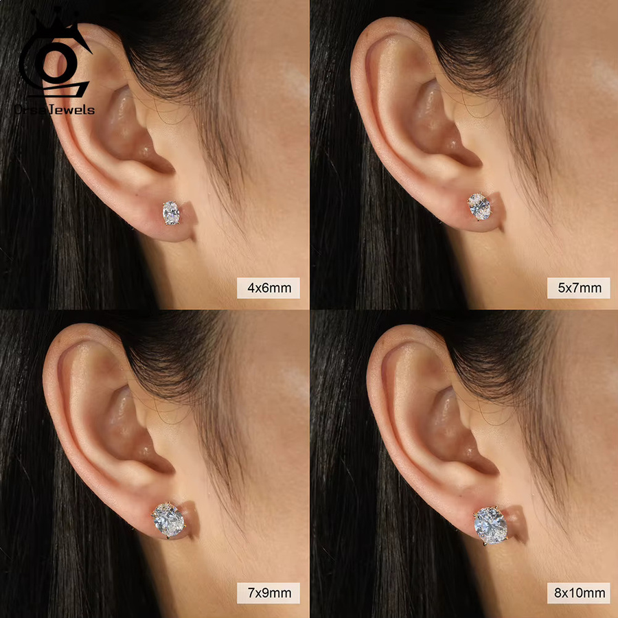 ORSA JEWELS Ohrringe, 925 Silber, Zirkonia, Damen - Bild 4