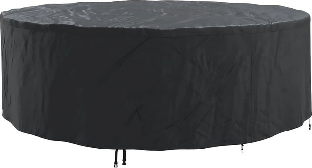 vidaXL Gartenmöbelabdeckung aus 600D-Gewebe in Schwarz, B/T/H: 279 x 279 x 71 cm - Bild 1
