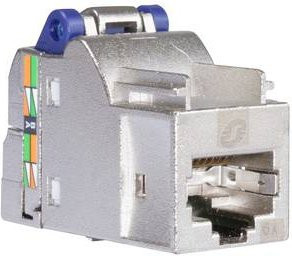 Schneider Electric Actassi S-One RJ45 Steckverbinder geschirmt Kat. 6 Sub A/Sub in Silber für Ethernet/LAN - Bild 1