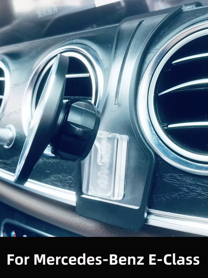 TEEQ Auto Handyhalterung für Mercedes-Benz E-Klasse, CLS, S-Klasse und AMG Modelle mit Schwerkraft-Mechanismus für GPS-Navigation - Bild 2