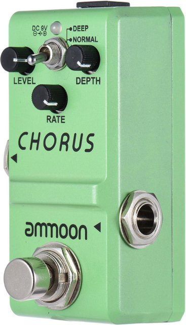 ammoon Nano Series Gitarreneffektpedal Analog Chorus True Bypass in Beige - Bild 1