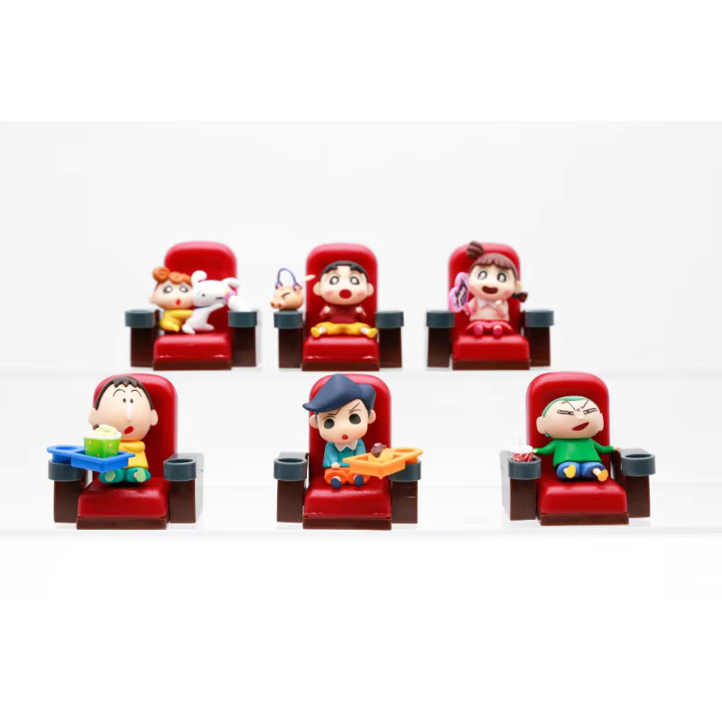 RE-MENT Crayon Shin-chan Kasukabe Kino Theater, Miniaturszene, Blind Box - Bild 3