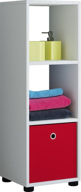 VCM Badregal Benos Badschrank aus Holz mit Holzstruktur-Nachbildung, H x B x T: 93 x 31 x 30 cm - Bild 1