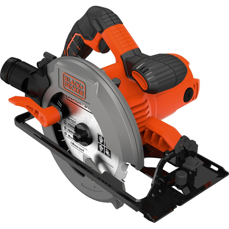 Black+Decker Handkreissäge CS1550 in Orange/Schwarz mit 1.500 W