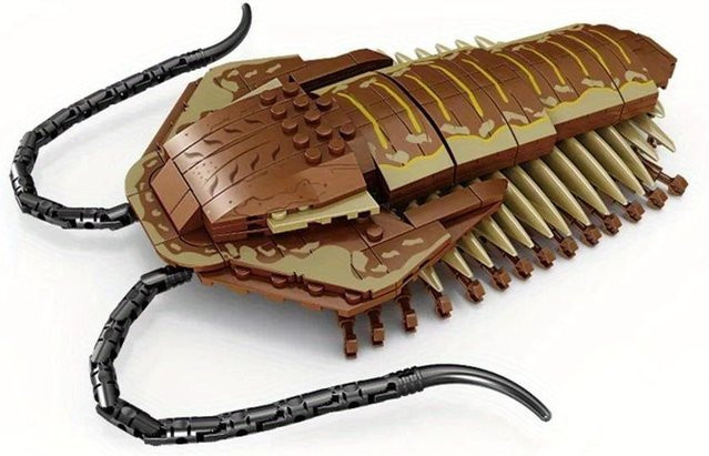 Wucifang Bags Insekten Bausteine Set, Skorpion Spinne Trilobiten Tierfiguren, Lernspielzeug, ab 6 Jahren - Bild 1