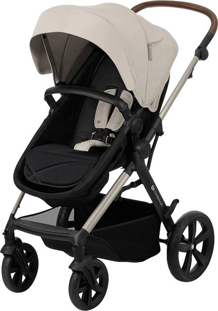 Kinderkraft Kombikinderwagen MOOV 2 Trio-Set mit Babyschale MINK PRO in Grau - Bild 1