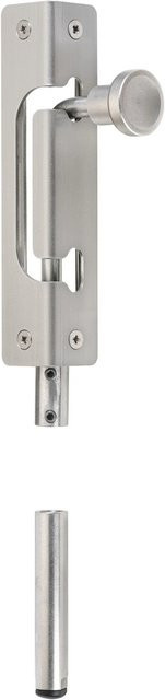 FeNau Torriegel aus Edelstahl in Silber für Rohrprofile ab 30x30x2mm, zwangsgeführt - Bild 1
