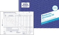 Avery Zweckform Reisekostenabrechnung Nr. 740 in A5, Weiß und Blau - Bild 3