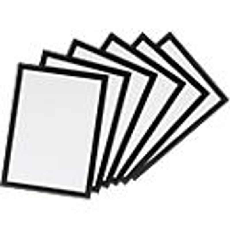 Durable Inforahmen Duraframe DIN A3, schwarz, 6er Set mit aufklappbarer Front zur Wandmontage - Bild 2