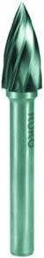 RUKO Hartmetall Frässtift Alu Form G Spitzbogen SPG Durchmesser: 12,0 mm - Bild 1