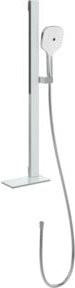 Villeroy & Boch Duschgarnitur Infinity Showers, eckig, chrom, B/T/H: 23 x 11 x 90 cm - Bild 1