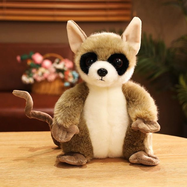 Yiran Health & Beauty Ringelschwanzlemur, Plüschtier, Braun - Bild 1