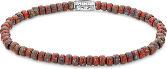Rebel & Rose Armband, Edelstahl, Glas, Bunt, Damen - Bild 1