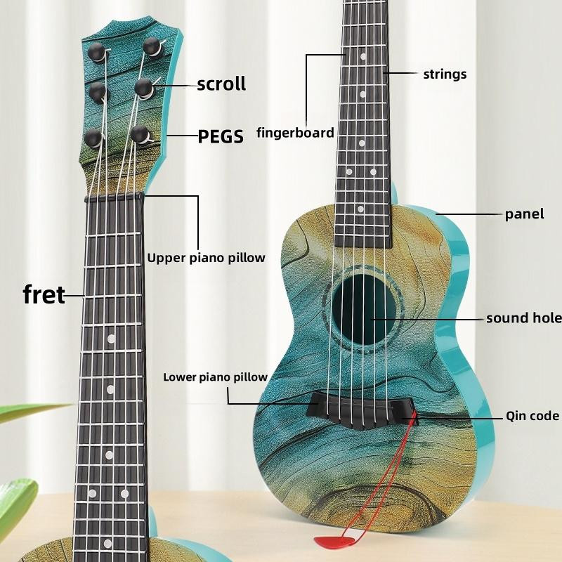 Linyi toy Gitarre hellgrün 3-6 Jahre - Bild 3