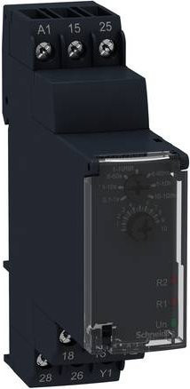 Schneider Electric RE22R2AMU Elektronischer Verzögerungszeitschalter für DIN-Schiene in Schwarz - Bild 1