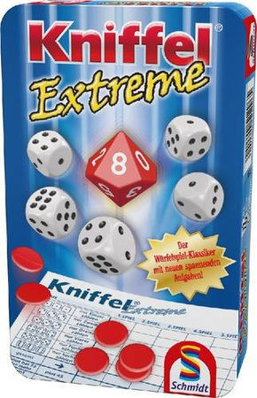 Schmidt Spiele Kniffel Extreme Würfelspiel aus Metall BMM 51296