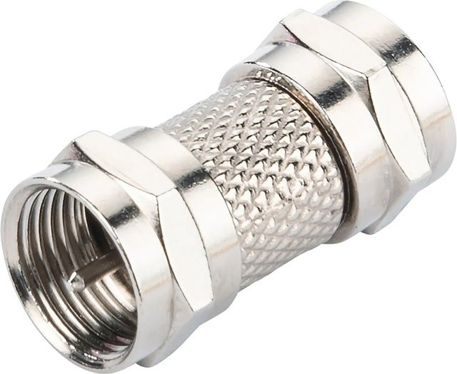 Schwaiger F-Steckerverbinder in Silber - Bild 1
