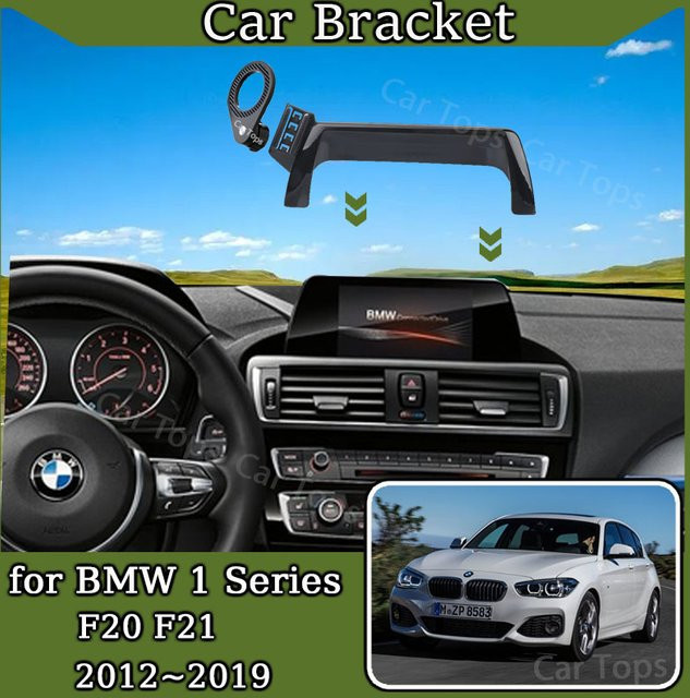 MagSafe Magnetische Auto Handy Halterung für BMW 1 Serie 2012 bis 2019 in Schwarz - Bild 1