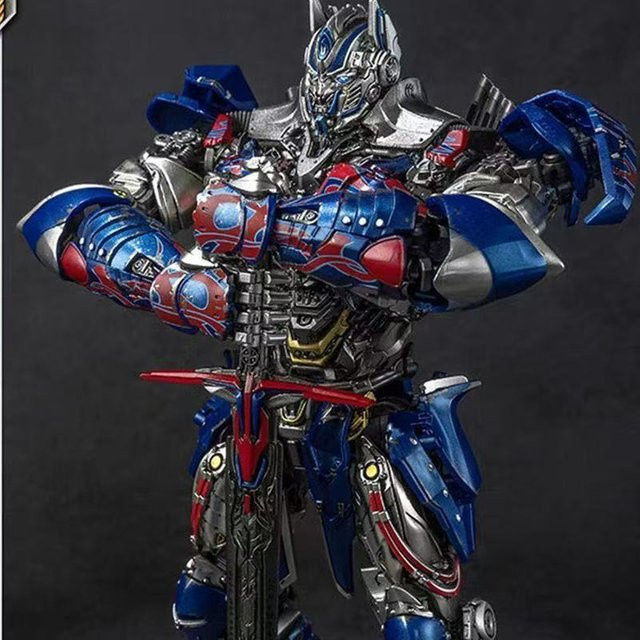 YOLOPARK Transformers Optimus Prime Modellbausatz, Actionfigur, 20cm - Bild 1