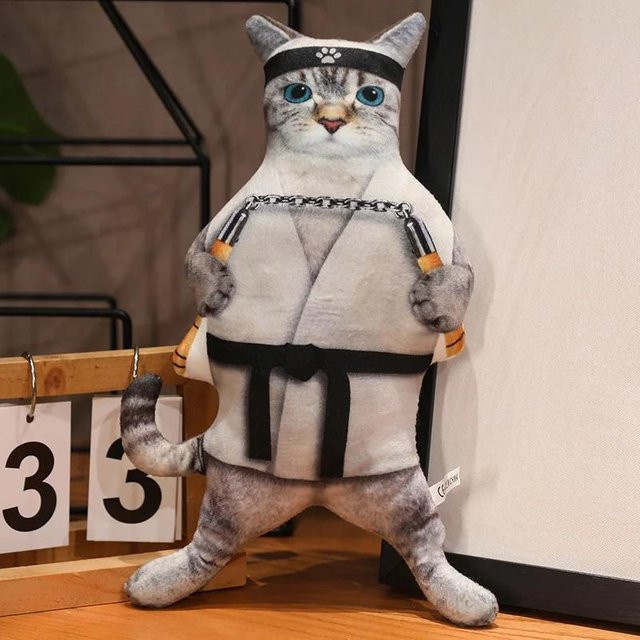 Kidsly Kreative Katze Plüschtier, 40cm, ab 14 Jahren - Bild 1