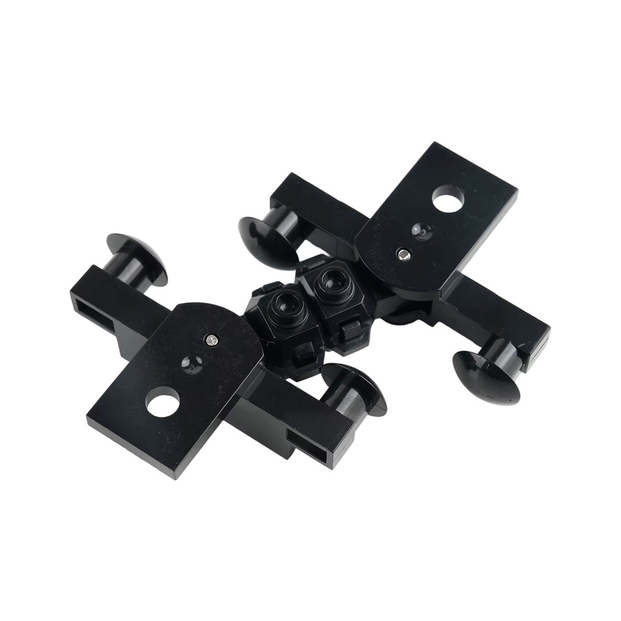 stemedu Zug-Magnet-Puffer-Verbinder, Technologie-Bausteine, Schwarz - Bild 2