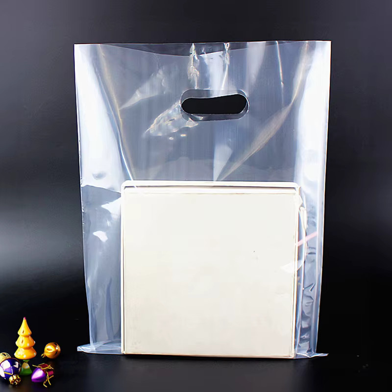 50 Stück transparente Geschenktüten mit Griff von SuddleWendel als Tragetaschen für Hochzeiten und kleine Unternehmen - Bild 2