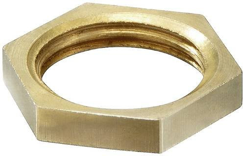Wiska Schlagfeste Gegenmutter M45 aus Metall in Silber/Gold - Bild 1