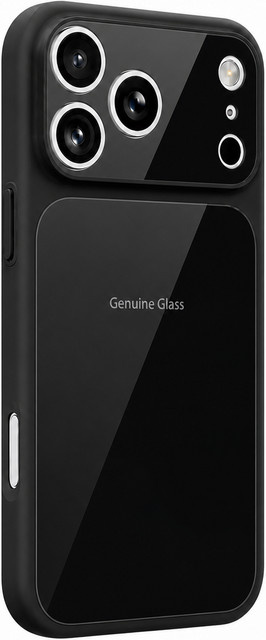 Apple MagSafe-Hülle aus Glas für iPhone 16 Pro in Schwarz - Bild 1