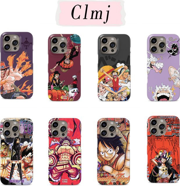 Bandai One Piece Anime Handyhülle mit doppelschichtiger Abdeckung für iPhone 17 16 15 14 13 12 11 und weitere Modelle - Bild 1