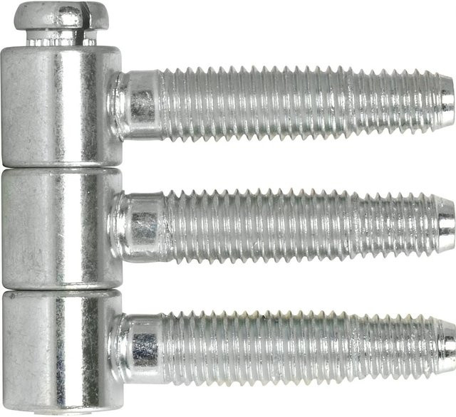 SFS Steckband 3-teilig aus verzinktem Stahl in Silber, Höhe: 40,5 mm, Durchmesser: 14,5 mm - Bild 1