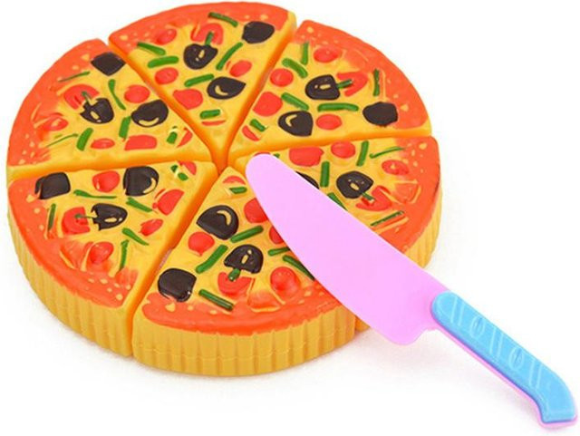 Linyi toy car Pizza Schneidet Plastikspielzeug Küche, ab 3 Jahre - Bild 1