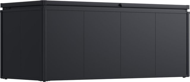 Weide Noble Gartenbox Aufbewahrungsbox aus Stahl in Anthrazit mit 1015 L Volumen - Bild 1