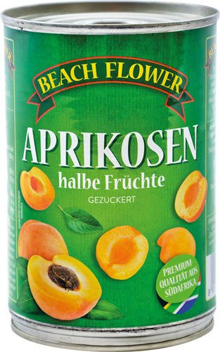 Beach Flower Aprikosen-Hälften gezuckert 240 g - Bild 1