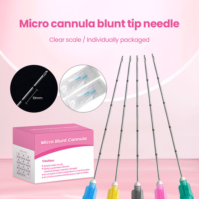 eelhoe Mikrokanülen, sterile stumpfe Kanülenspitzen, Unisex - Bild 1