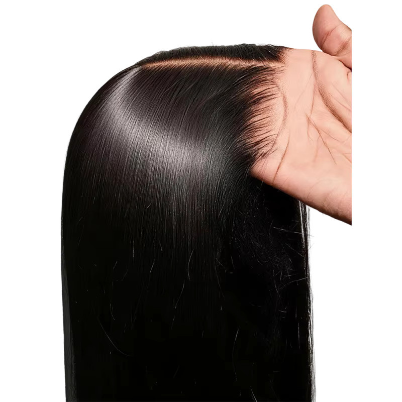 HJ WEAVE BEAUTY Glueless Perücke, 100% Echthaar, glatt, Damen - Bild 7
