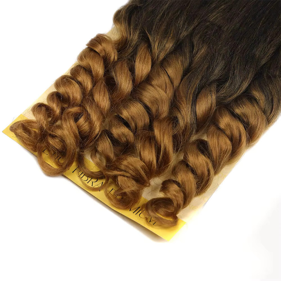 Alana beauty Synthetisches Häkel-Flechthaar, Ombre, 75 cm, 5 Stränge - Bild 4