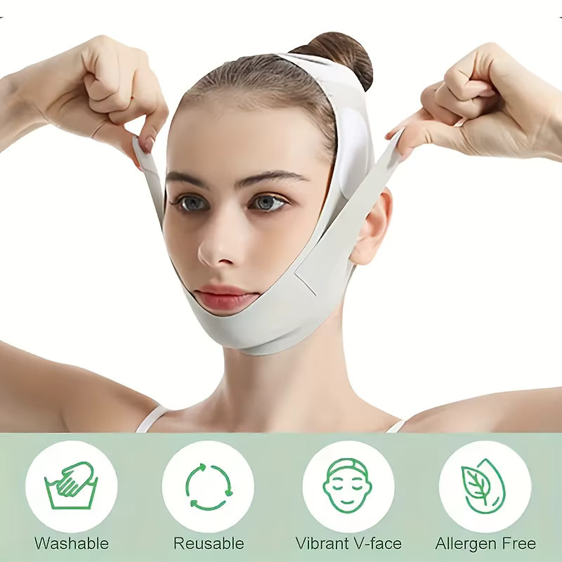 Graphene V-förmiges Facelift-Band, Unisex, atmungsaktiv, wiederverwendbar - Bild 2
