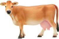 Schleich Farm World Jersey Kuh Spielfigur in Gelblich - Bild 1