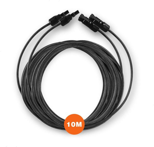 PVundSO Solarkabel-Verlängerung 2x 10m Schwarz mit MC4 Steckern - Bild 3