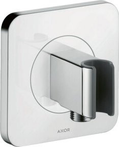 Hansgrohe Axor Citterio E RV Brausehalter in Chrom mit Brause-Halt-Funktion, Breite: 12 cm, Höhe: 12 cm - Bild 1