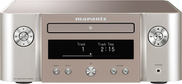 Marantz Melody X M-CR612 Netzwerk-CD-Receiver in Silber-Gold mit Bluetooth, Wi-Fi und optischem Anschluss - Bild 1