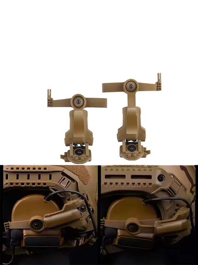 OPS CORE ARC/Wendy M-LOK Schienenadapter für taktische Helme als Kopfhörerhalter - Bild 4