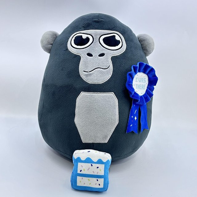 Yiran Health & Beauty Gorilla Tag Monke Doughboi Plüschkissenpuppe, Plüschtier, ab 3 Jahren - Bild 1