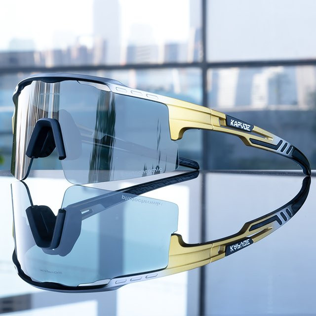 Kapvoe Sportsonnenbrille, Vollrand, Kunststoff, Herren - Bild 1