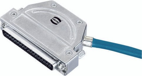 HARTING Schalengehäuse aus Zinkdruckguss in Silber, Artikelnummer 61 03 001 3015 - Bild 1