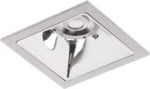 Brumberg 40642165DA LED-Einbauleuchte in Silber, dimmbar, quadratisch - Bild 1