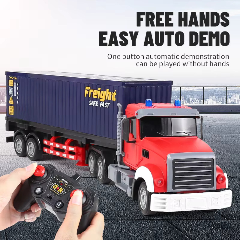 CONUSEA RC Container Anhänger, Lkw Transport Fahrzeug, 1:24, mit Musik - Bild 4
