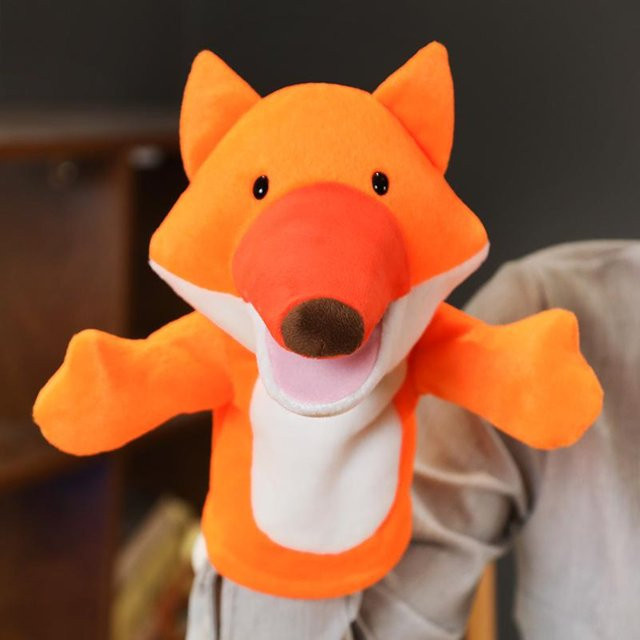Yiran Health & Beauty Fuchs Plüsch-Handpuppe, ab 3 Jahren - Bild 1
