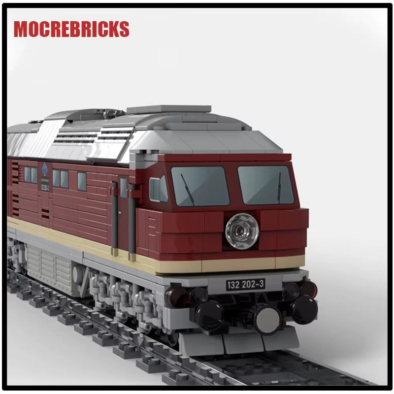MOCREBRICKS Industrielle Diesellokomotive Baustein-Set - Bild 3