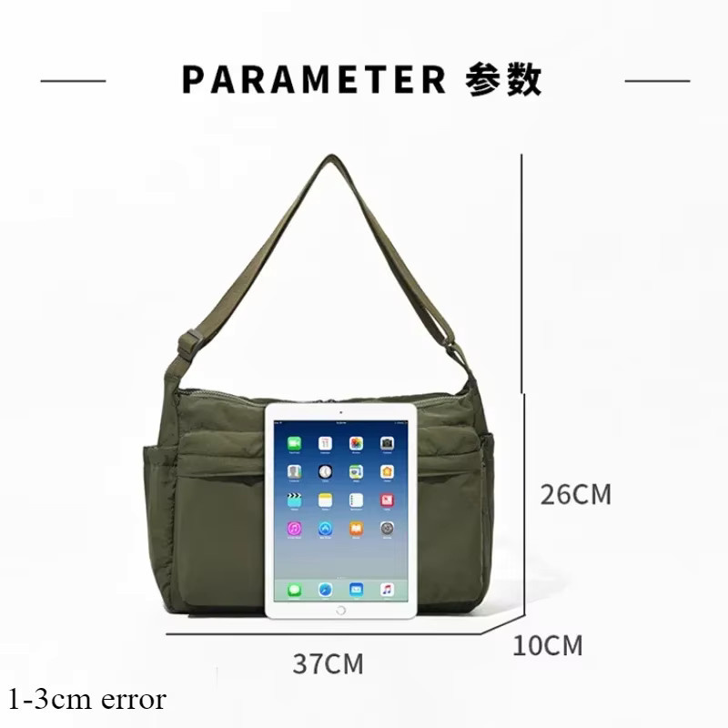 IMYOK Messenger Tasche, Nylon, Damen - Bild 3